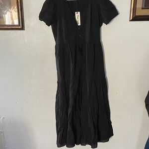 Chic Black Maxi Dress